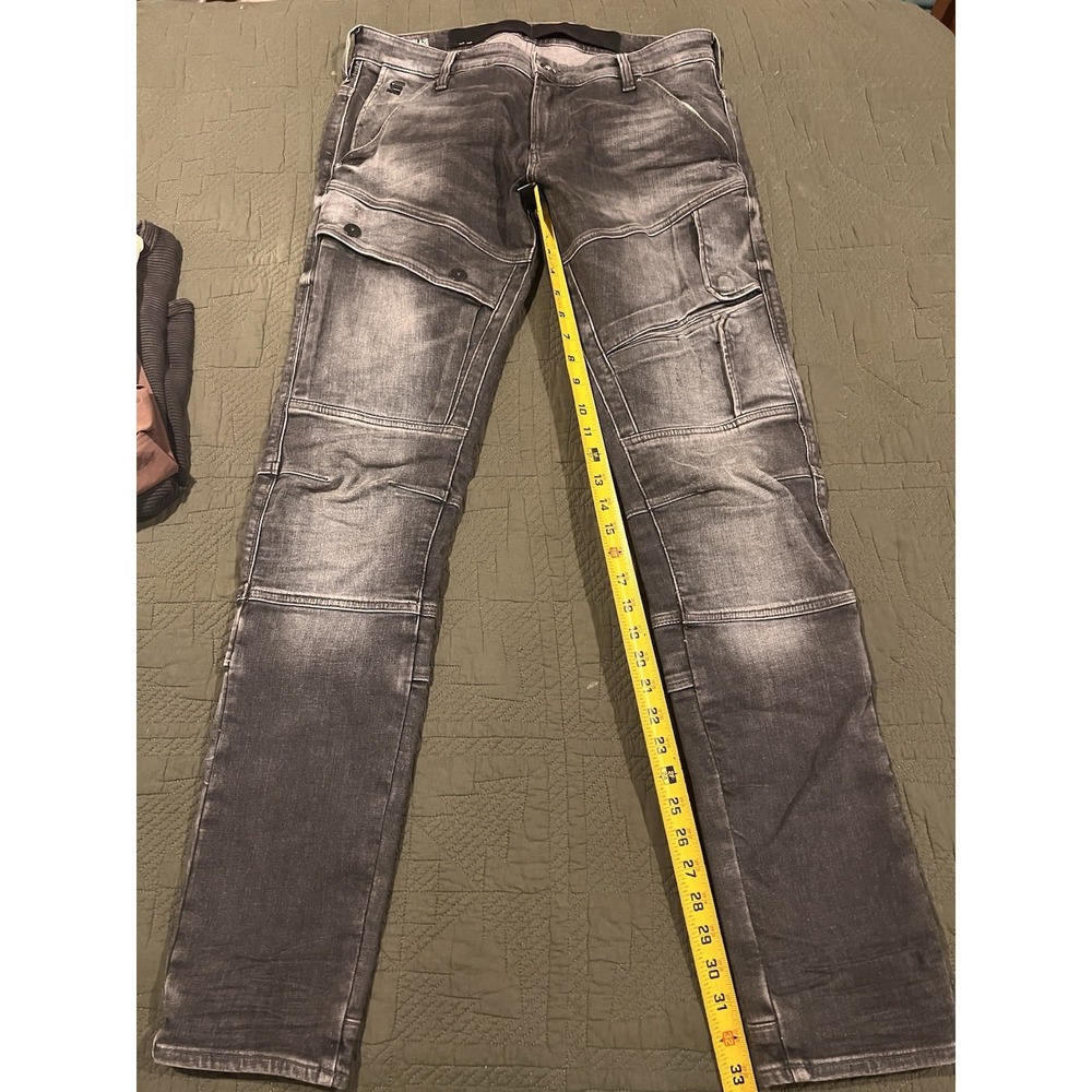 G Star Raw Air blaze 3d Skinny Men's Jeans Charcoal Color 34x34